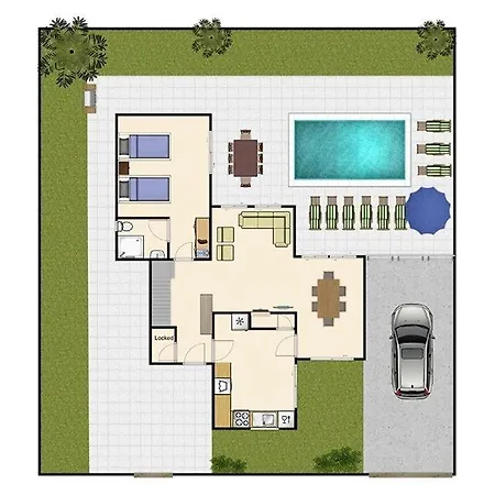 Areias De Sao Joao Sleeps 8 Pool Air Con Wifi Вілла Албуфейра